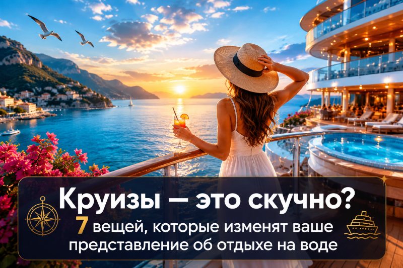 Круизы это не скучно